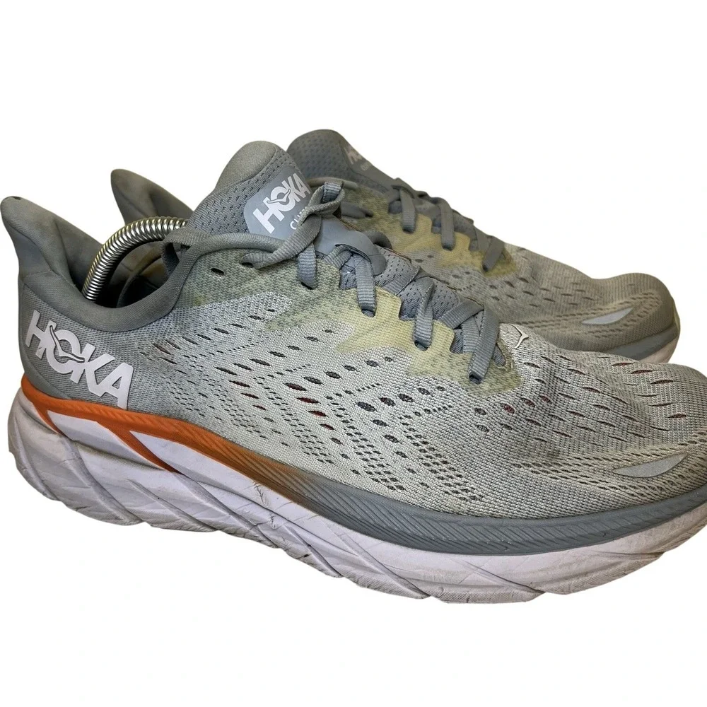 Hoka One One Clifton 8 Ice Blue Women's Size 11 B Running Shoes Sneakers Walking